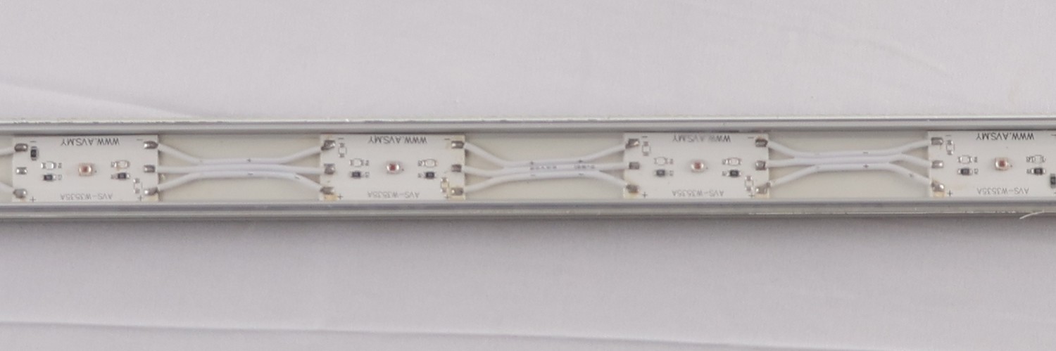 Osram lens strip — full-length product view showing the optical lens channel