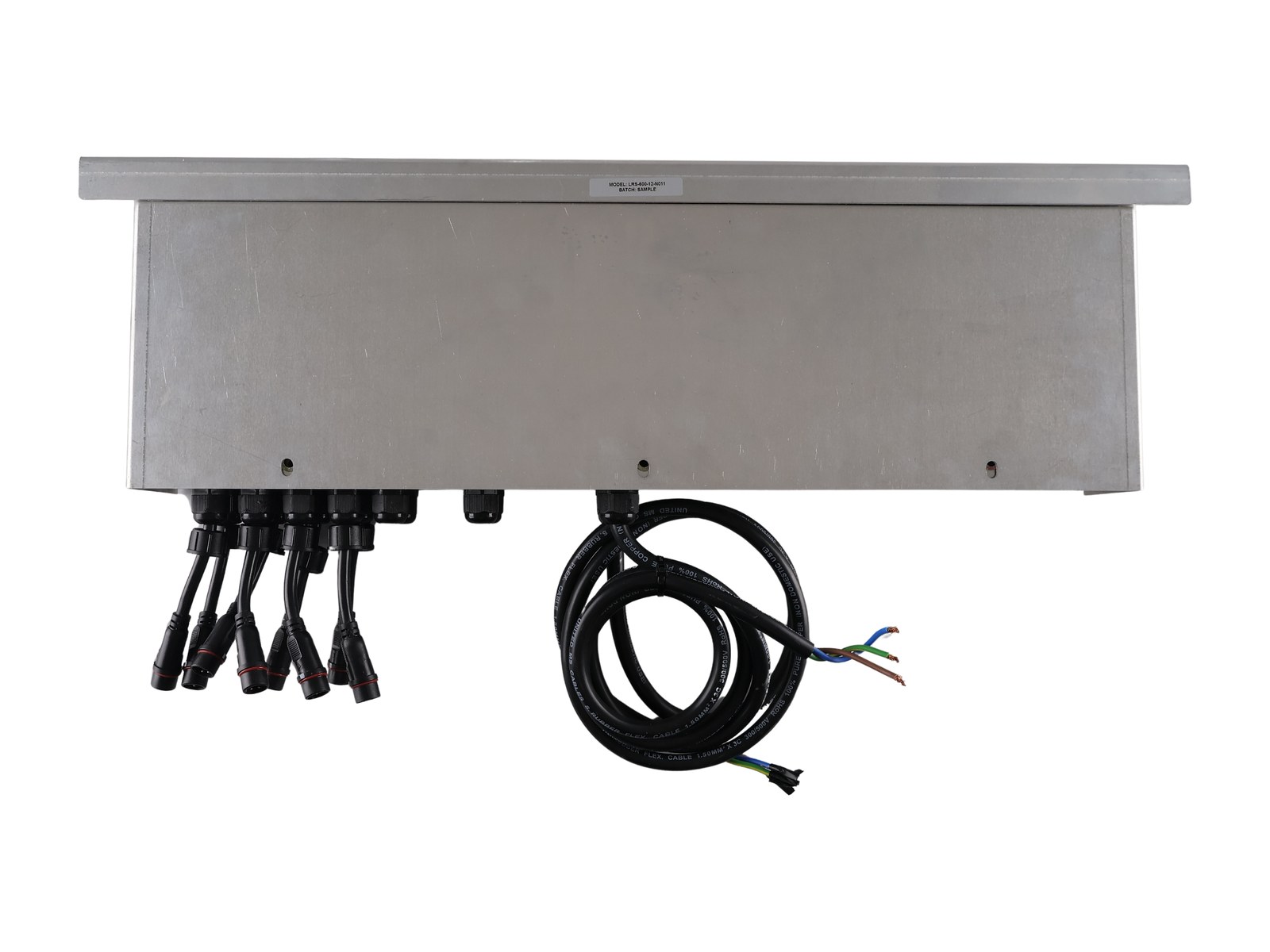 Hộp điều khiển AVS PCU trong vỏ nhôm có đầu nối cáp đạt tiêu chuẩn IP